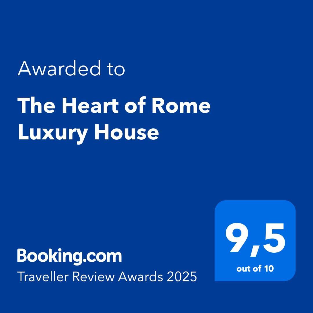 Ferienwohnung The Heart Of Rome Luxury House Exterior foto